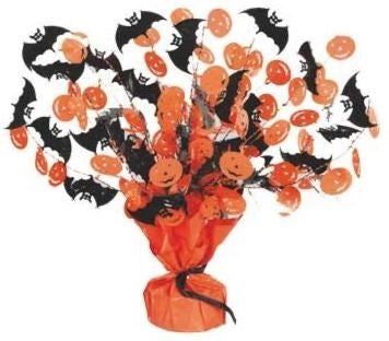 Bat & Pumpkin Gleam 'N Burst Centerpiece