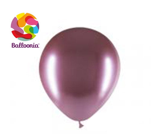 12in Brilliant MAUVE - Round Latex - BALLOONIA - 50CT