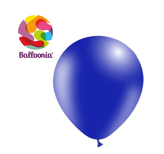 12in AZUL MARINO - Látex Redondo - GLOBOS Bolsa de 100