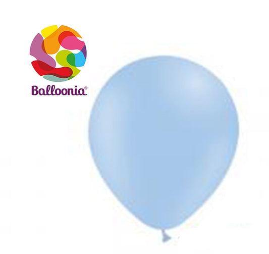 12in Matte BLUE - Round Latex - BALLOONIA - 100CT