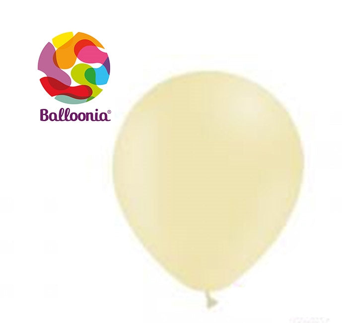 12in Matte YELLOW - Round Latex - BALLOONIA - 100CT