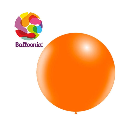 18in NARANJA - Látex Redondo - GLOBOS Bolsa de 25