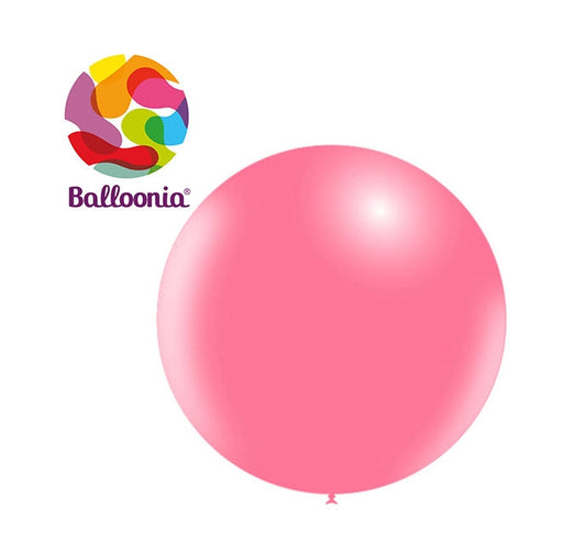 18in PINK - Round Latex - BALLOONIA - 25CT