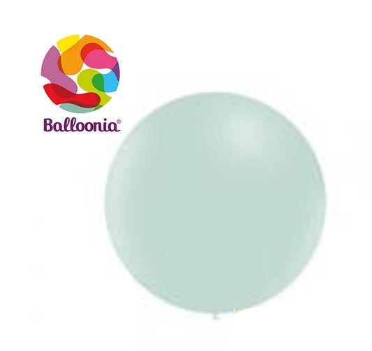 18in Matte GREEN - Round Latex - BALLOONIA - 25CT