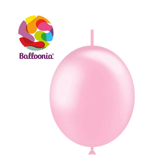 12in Metallic BABY PINK  - DECOLINK - BALLOONIA - 50CT