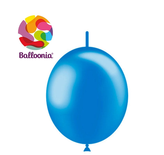 12in Metallic BLUE - DECOLINK - BALLOONIA - 50CT