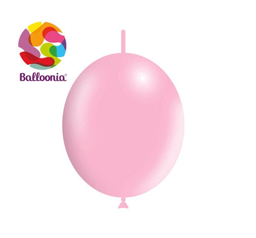 30cm ROSA BEBÉ - DECOLINK - GLOBOS Bolsa de 50