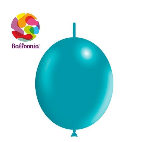 12in TURQUESA - DECOLINK - GLOBOS Bolsa de 50