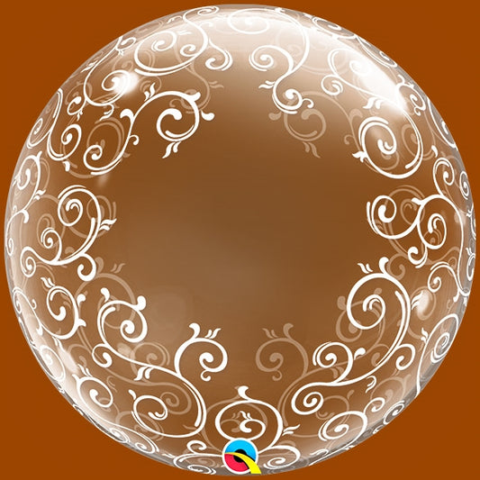 24 inch DECO BUBBLES Fancy Filigree