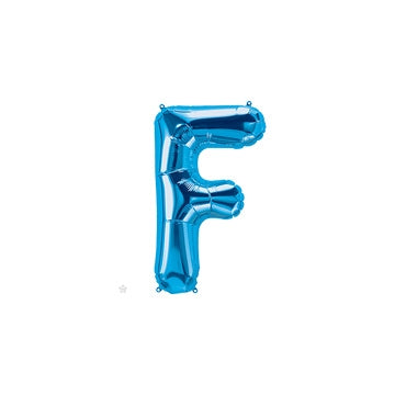 16 inch Letter F Northstar BLUE