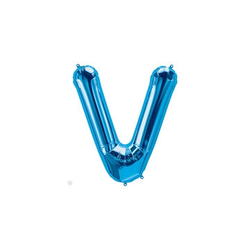 16 inch Letter V Northstar BLUE