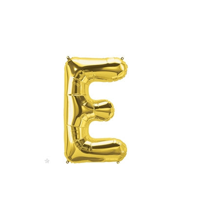 16 inch Letter E Northstar GOLD