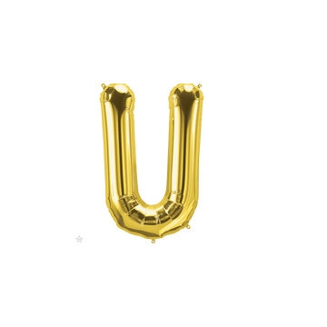 16 inch Letter U Northstar GOLD