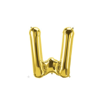 16 inch Letter W Northstar GOLD