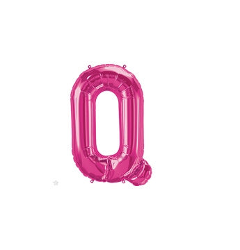 16 inch Letter Q Northstar MAGENTA