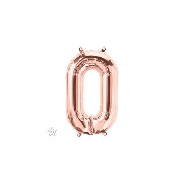 16 inch Letter O Northstar ROSE GOLD