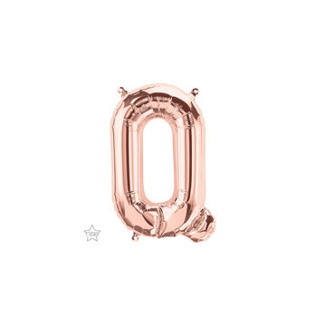 16 inch Letter Q Northstar ROSE GOLD