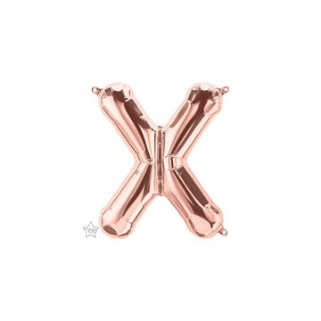 16 inch Letter X Northstar ROSE GOLD