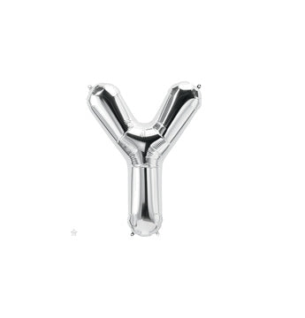 16 inch Letter Y Northstar SILVER