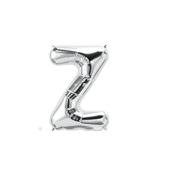 16 inch Letter Z Northstar SILVER