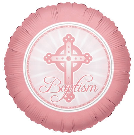 18 inch Baptism LIGHT PINK