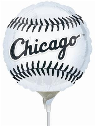 CHICAGO WHITE SOX de 9 pulgadas (2 lados), paquete de 25