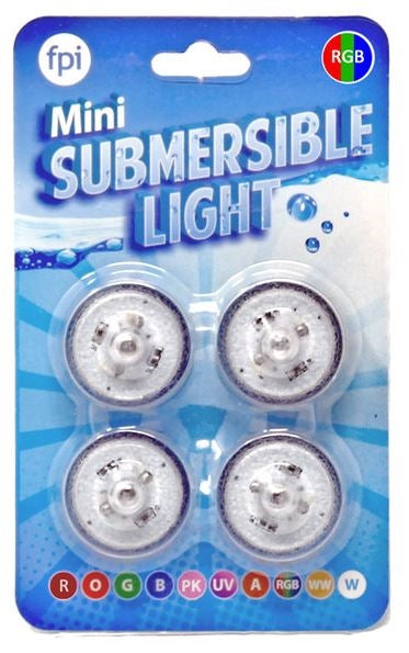 Submersible 1 1/4 inch diameter COOL WHITE Light