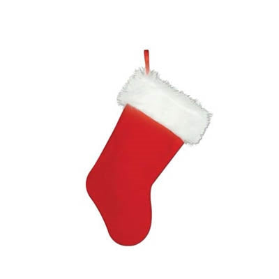 15 inch Plush Christmas Stocking