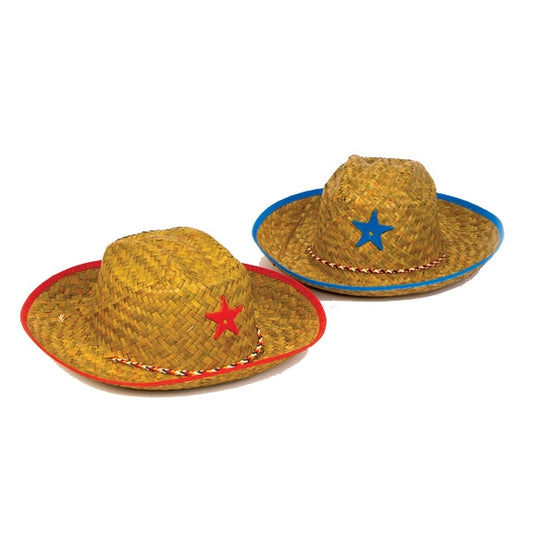 Child's Straw Cowboy Hat