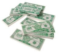 6in Bulk Play Money $1.00 Bill