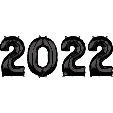 BLACK 2022 Number Kit