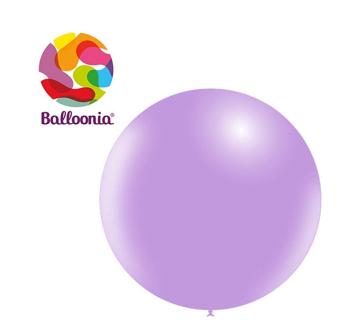 2ft LAVENDER - Round Latex - BALLOONIA Bag of 5