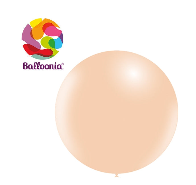 2ft SKIN/Nude/Blush - Round Latex - BALLOONIA Bag of 5