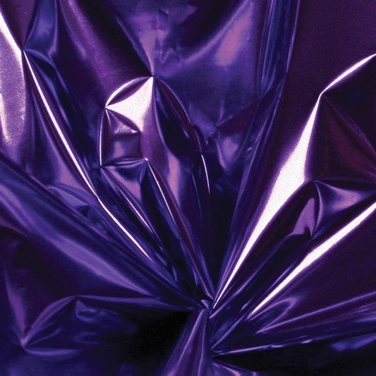 30in x 50ft Cellophane Roll PURPLE Metallized