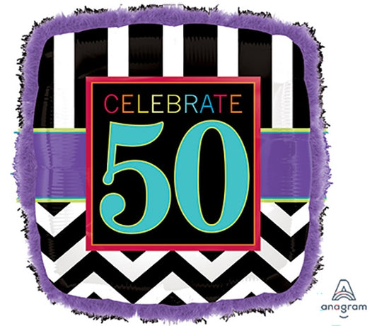 50th Birthday Celebration Balloon