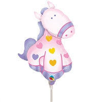 Soft Pony Foil Balloon