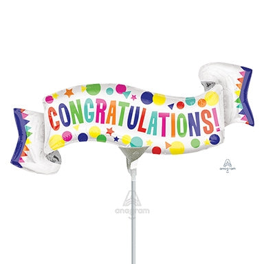 Congratulations Banner Balloon