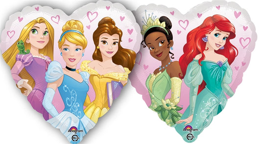 18 inch Disney Princess Dream Big Heart Balloon