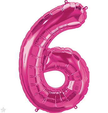 34 inch Number 6 Northstar MAGENTA