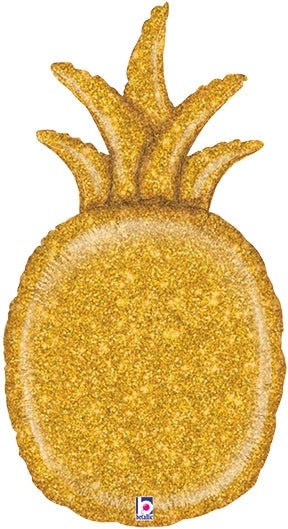 Gold Glitter Pineapple