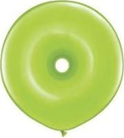 16 inch GEO Donut Qualatex LIME GREEN