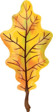 42 inchYELLOW Fall Oak Leaf