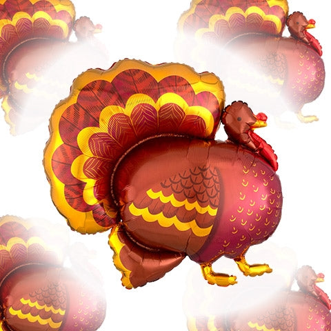 Fancy Turkey Foil Balloon