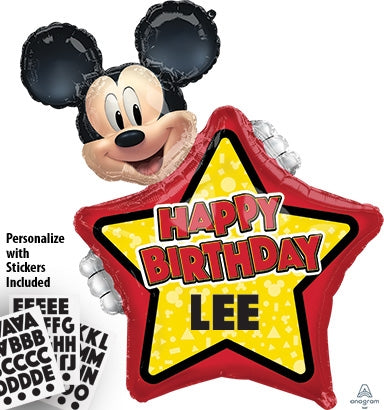 Mickey Mouse Birthday Balloon