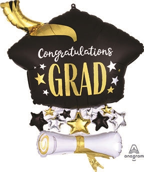 Cap & Diploma Foil Balloon