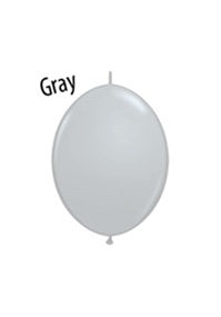 6 inch GRAY Qualatex QUICK LINK