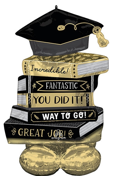 Graduation Books Foil Balloon