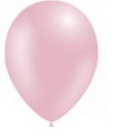 5in Metallic PINK - Round Latex - BALLOONIA Bag of 100