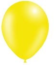 5in LEMON - Round Latex - BALLOONIA Bag of 100