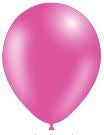 5in FUCHSIA - Round Latex - BALLOONIA Bag of 100